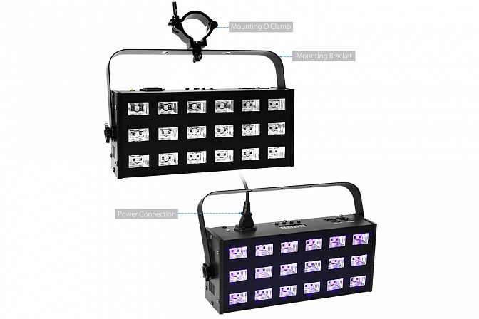 PRO SVET LIGHT PSL-LED UV 18 DMX